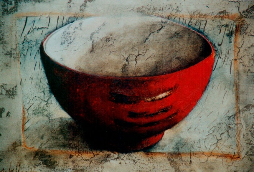 HONG WAN III, gesso, oil & mixte